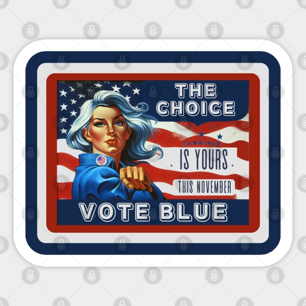 The CHOICE is YOURS Sticker by TJWDraws